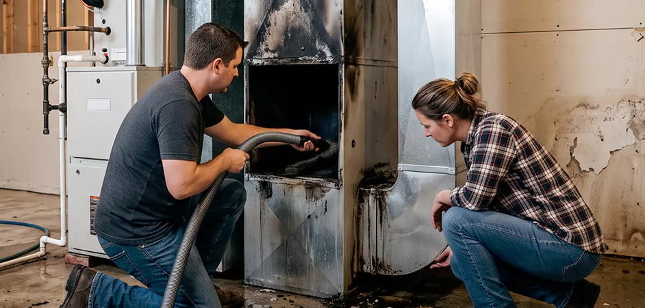 Fire and Flood Duct Restoration in Laredo, TX