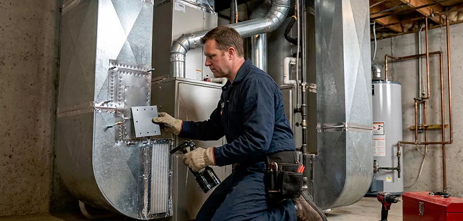 Supply and Return Plenum Repair in Laredo