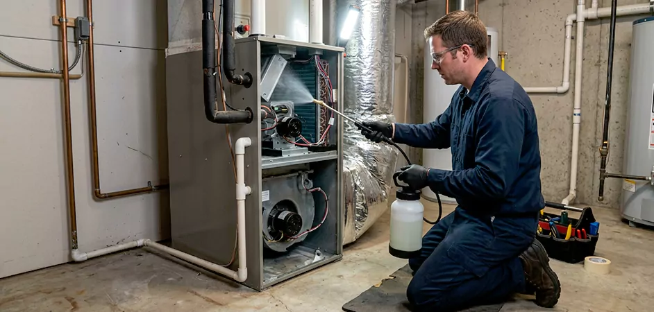 Air Handler Antimicrobial Treatment in Laredo