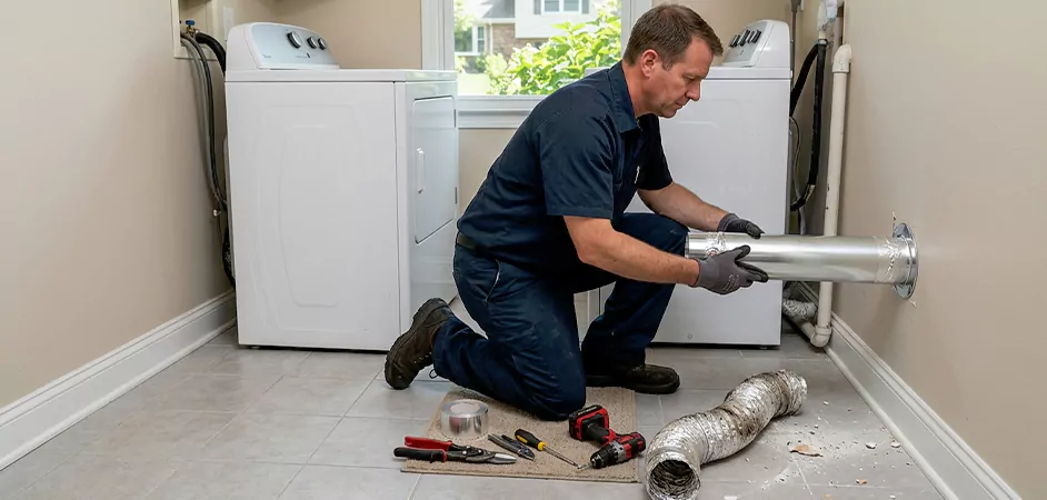 Dryer Vent Replacement in Laredo