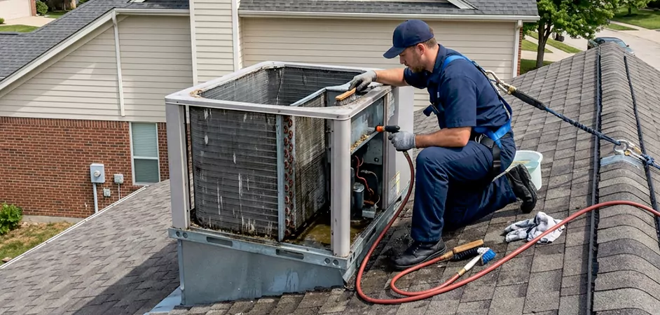 Rooftop Unit Cleaning in Laredo