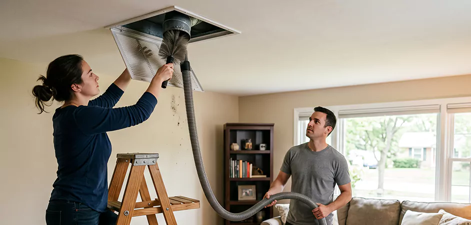 Roof and Wall Exhaust Cap Cleaning in Laredo