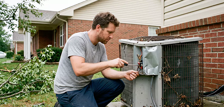 Storm Damage HVAC Restoration in Laredo