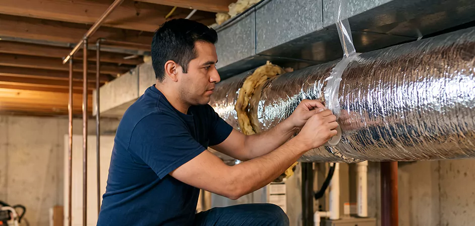 Duct Insulation Upgrade in Laredo