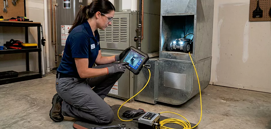 Robotic Duct Inspection in Laredo