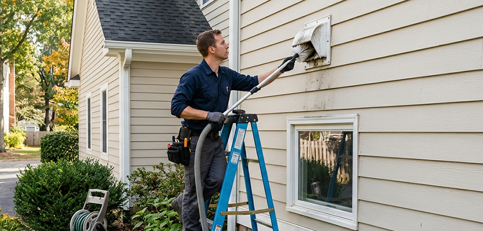 Exterior Vent Cap Cleaning in Laredo